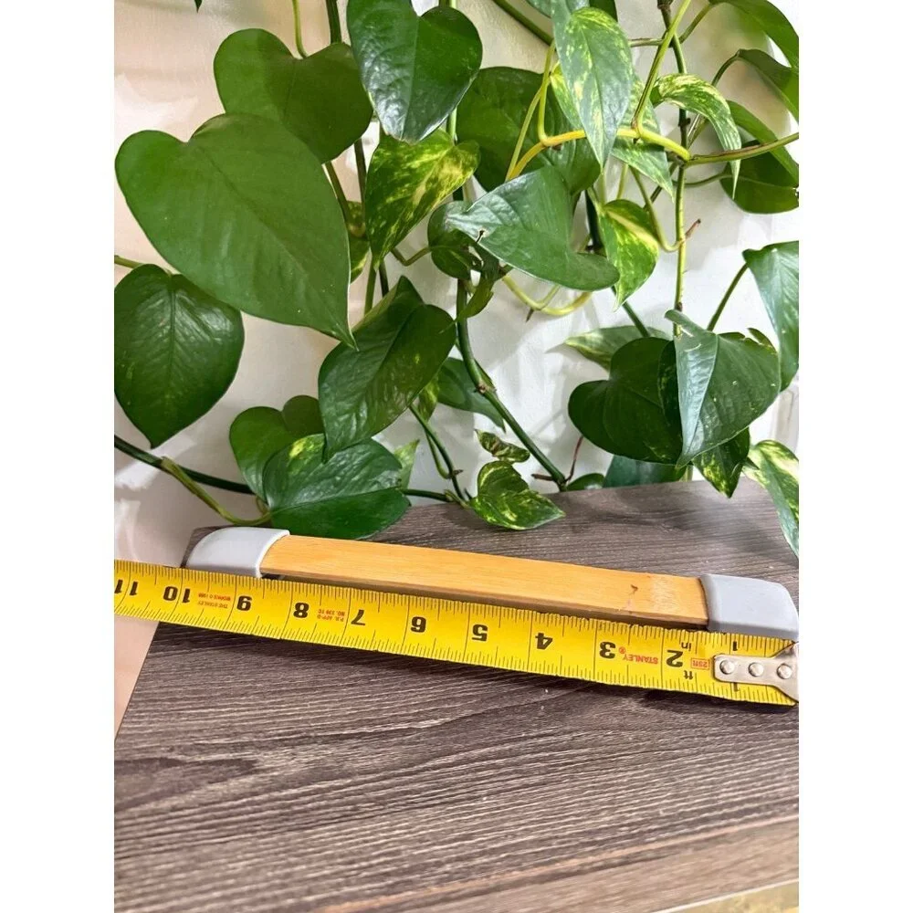 Bamboo wooden tongs utensil